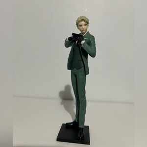 Authentic Spy x family Loid Forger standing figure with Black Base